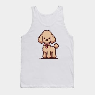 Apricot Poodle Tank Top